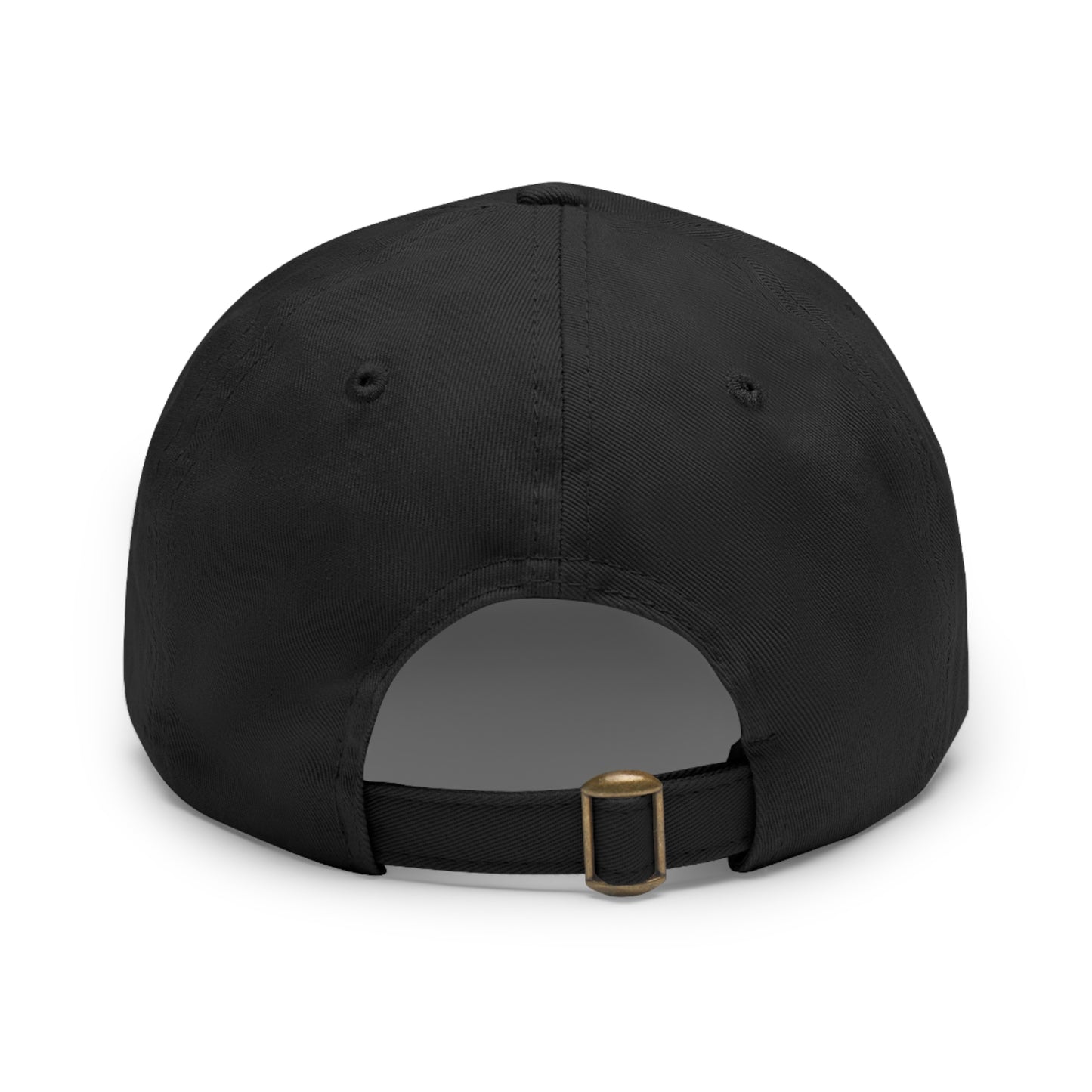 Peace Message Leather-Patch Hat/Cap