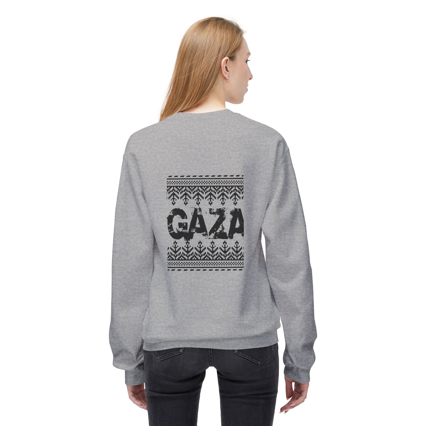 Free Palestine Fleece Lined Cotton Sweatshirt