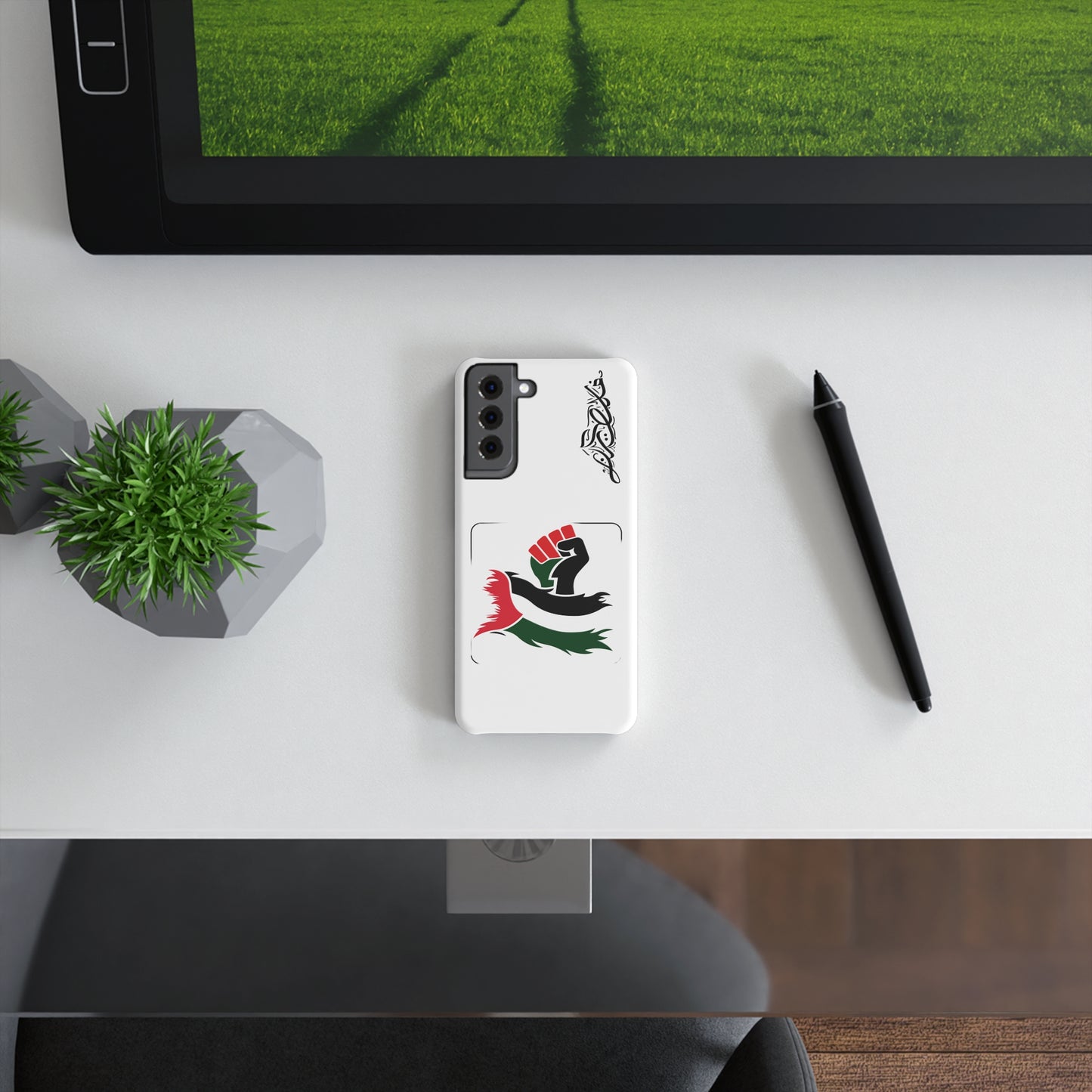 Little Jafra for Samsung Android S21/S24 Slim Snap Case - Palestine has a Name series