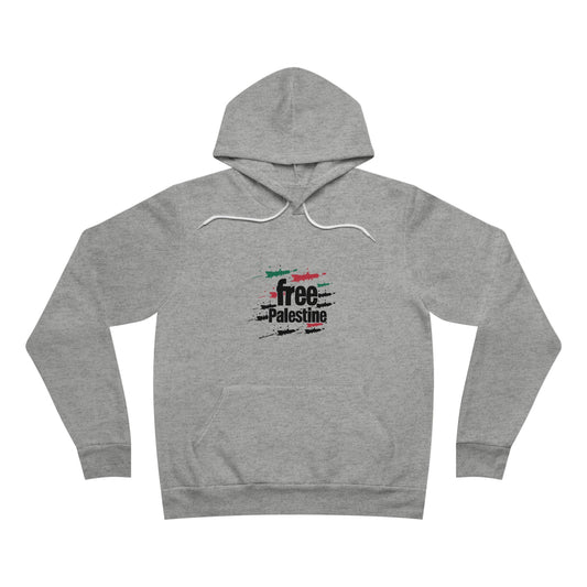 "Free Palestine" Unisex Sponge Fleece Pullover Hoodie