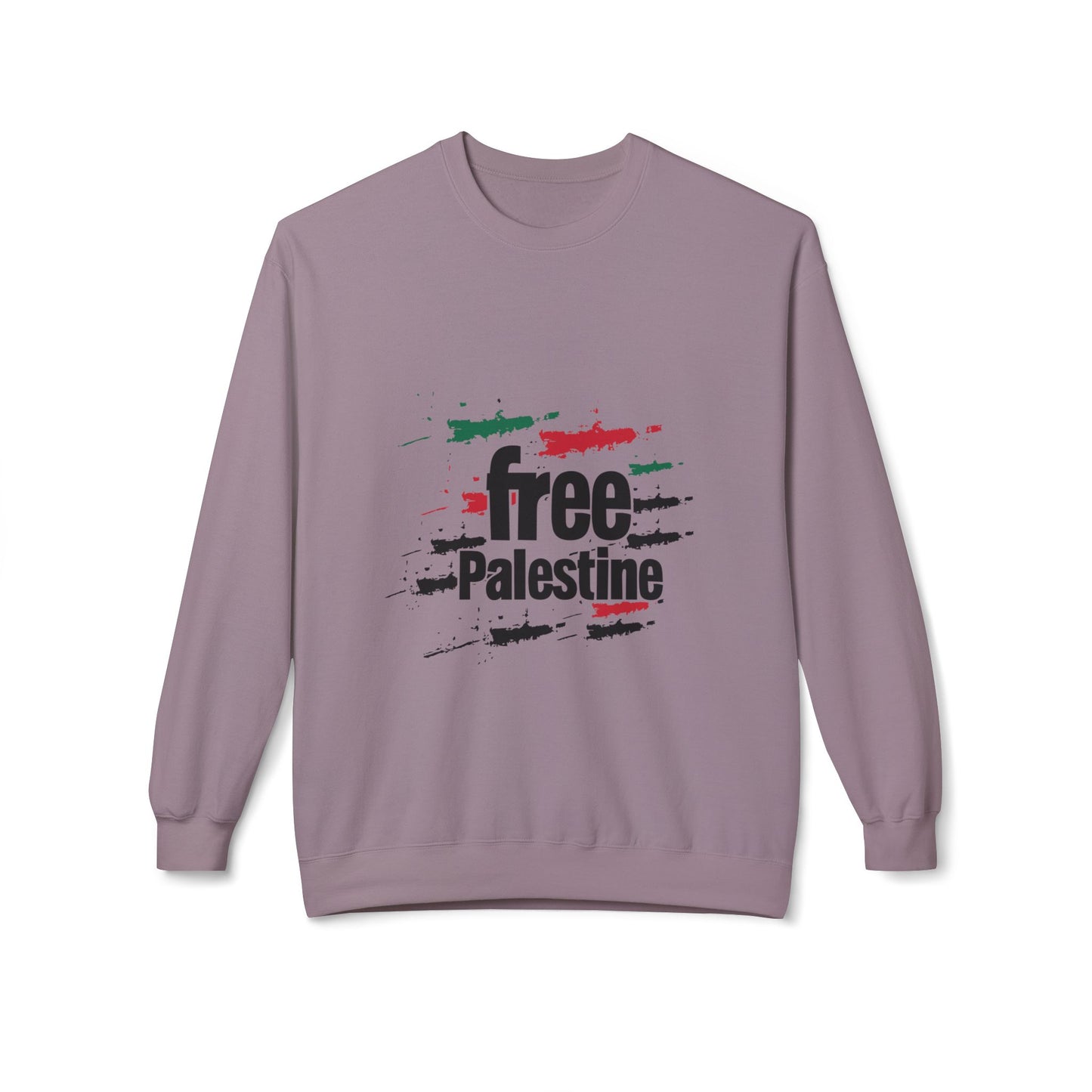 Free Palestine Fleece Lined Cotton Sweatshirt